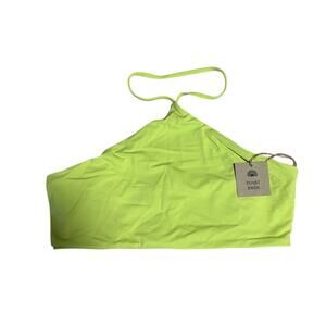 NWT Toast Signature‎ Apex Bikini Top, Daiquiri Green, Sz XL